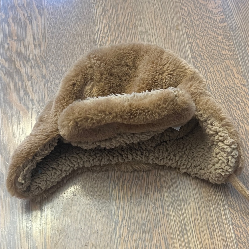 Target Fuzzy Brown Kids Hat